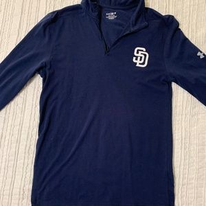 Under Armour Padres quarter zip up